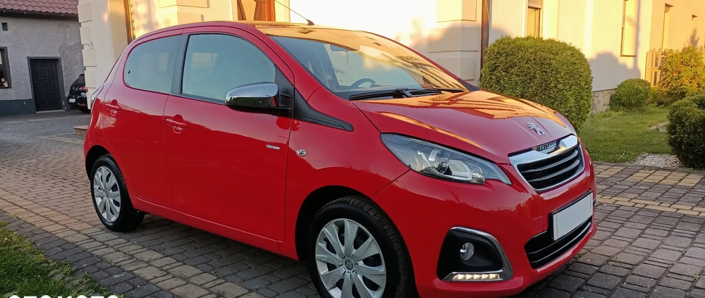 Peugeot 108 cena 31990 przebieg: 25800, rok produkcji 2018 z Krajenka małe 407